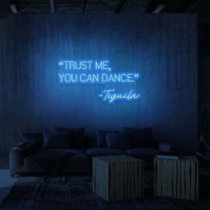 "TEQUILA DANCE" NEON SKILT