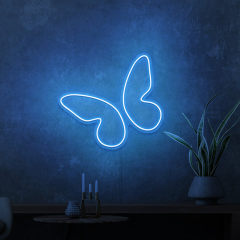 "BUTTERFLY" MINI NEONSKYLT