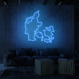 "DANMARK" NEONSKYLT