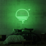 "SOLNEON" NEONSKYLT