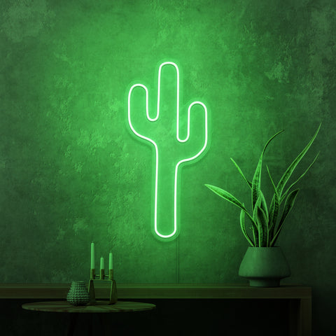 "KAKTUS" MINI NEONSKYLT