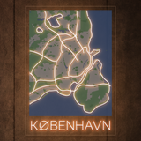 COPENHAGUE Mapa de la ciudad