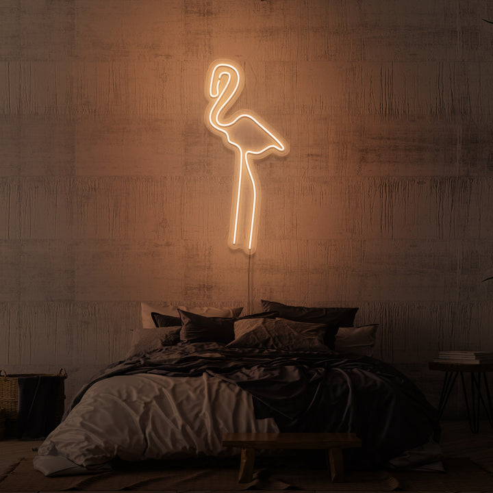 "FLAMINGO" NEON SKILT