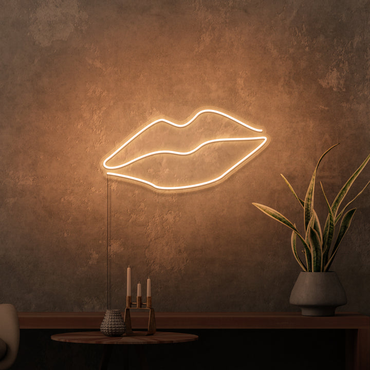 "LIPS" MINI NEON SKILT