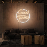 "GOOD TIMES" NEONSKYLT