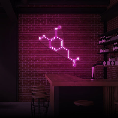 "DOPAMINE" NEONSKYLT