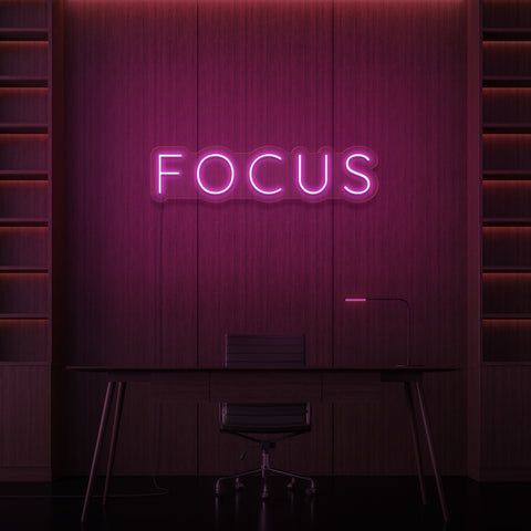 "FOKUS" NEONSKYLT