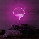 "SOLNEON" NEONSKYLT