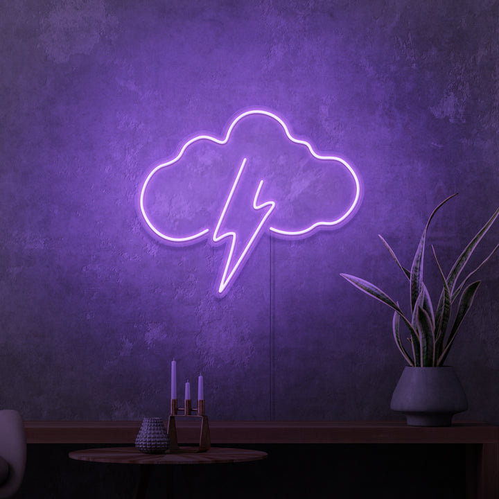 "STORMVEJR" MINI NEON SKILT