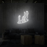 "DEEP SPACE" NEONSKYLT