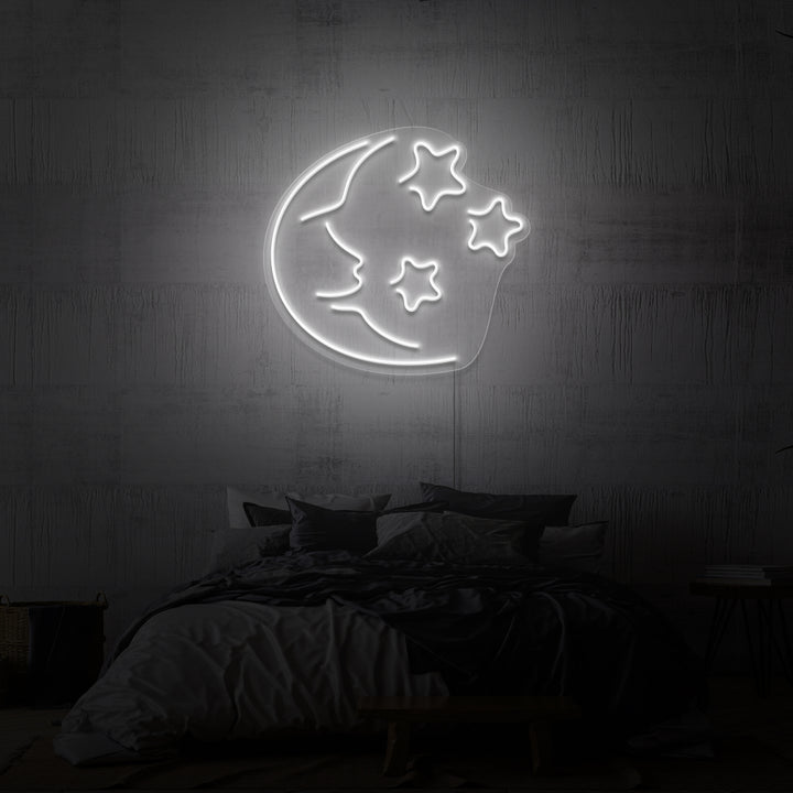 "NIGHT SKY" NEON SKILT