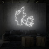 "DANMARK" NEONSKYLT