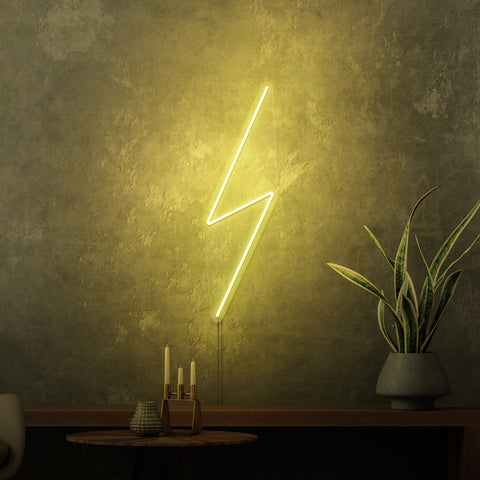 "LIGHTNING" MINI NEONSKYLT